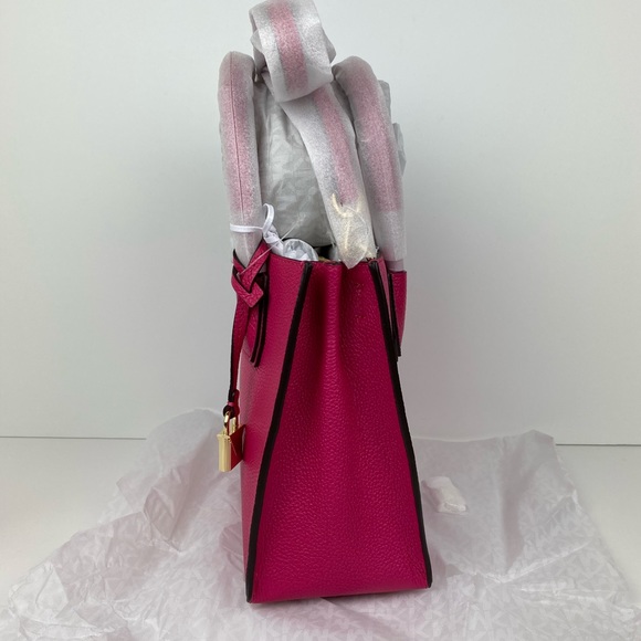 Michael Kors Mercer Studio Messenger Ultra Pink - Picture 3 of 8
